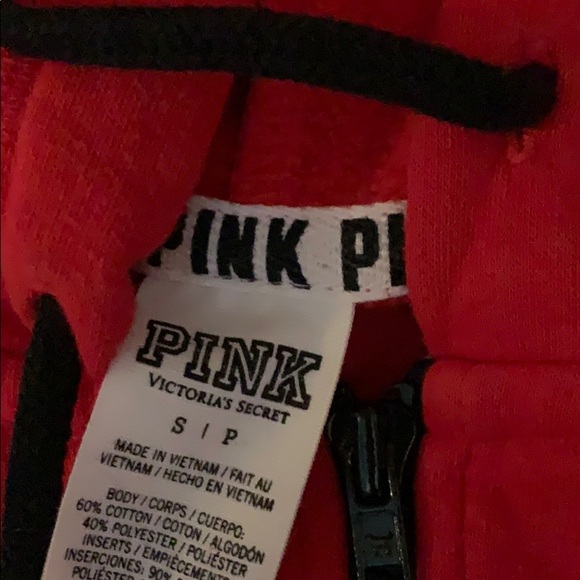 PINK zip up hoodie - Picture 4 of 4